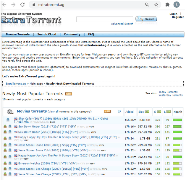 ExtraTorrent