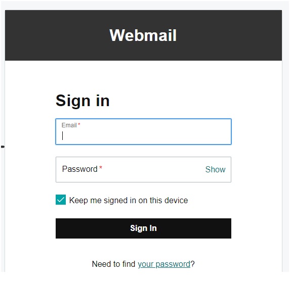 login to godaddy webmail