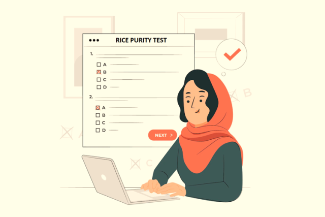 Rice Purity Test score