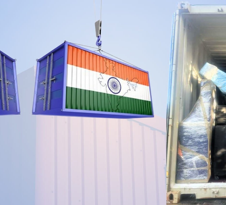 Groupage Shipping and moving to india from usa