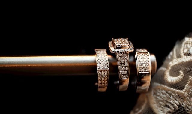 Men's Gold and Diamond Rings